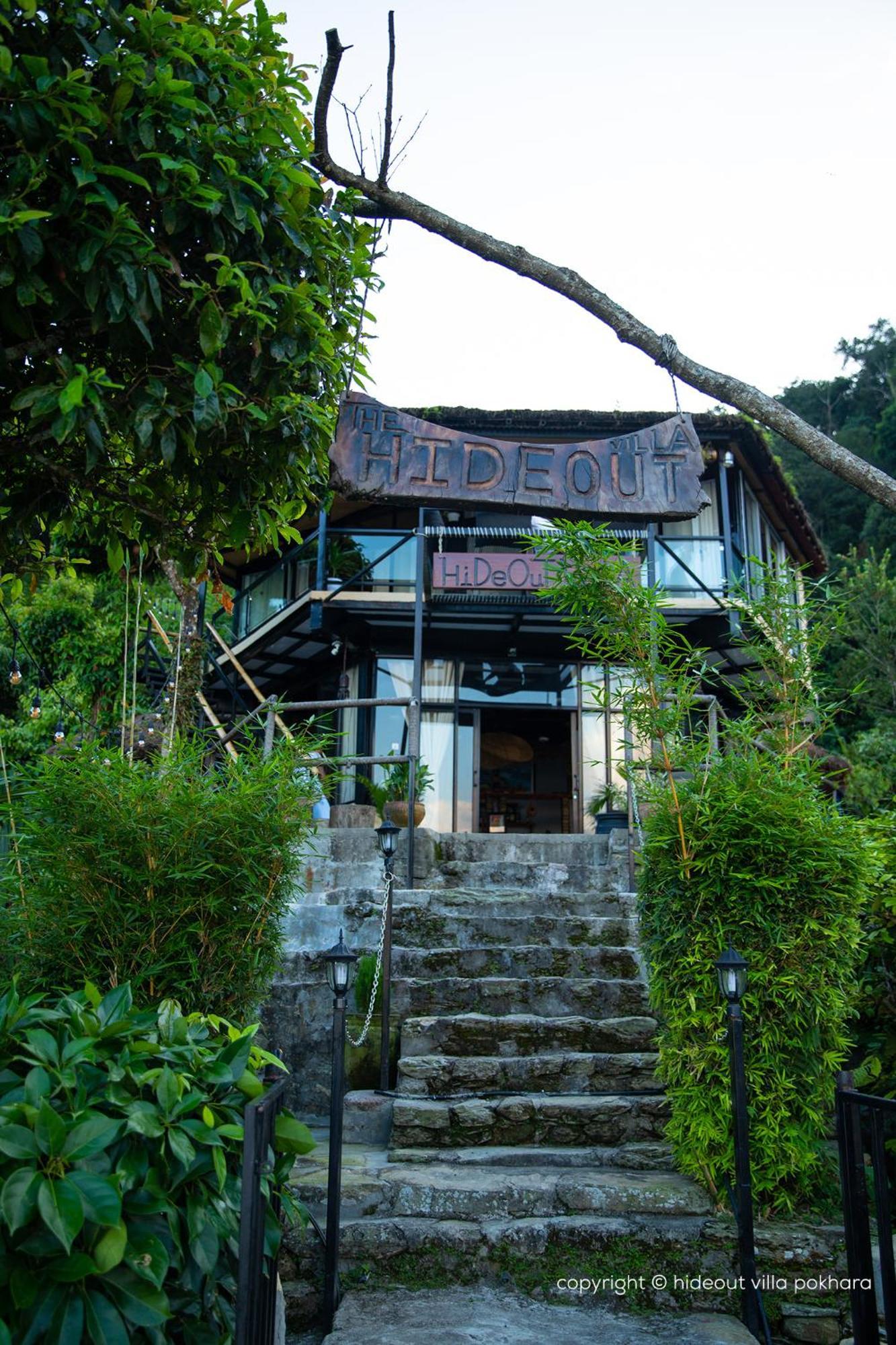 The Hideout Villa Pokhara Exterior photo